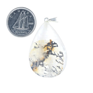 Agate Dendrite Drop Pendant    from The Rock Space