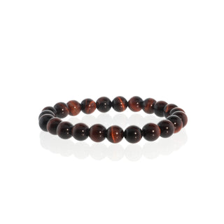 Tiger's Eye Red Bead Bracelet 8mm   from The Rock Space