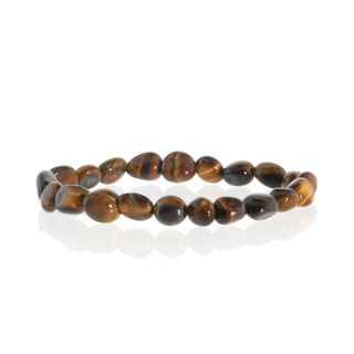 Tiger's Eye Gold Tumbled Bracelets    from The Rock Space