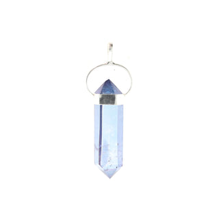 Lavender Aura Double Terminated Pendant    from Stonebridge Imports