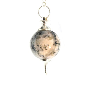 Rainbow Moonstone Ball and Point Pendulum - 3 Pack from The Rock Space