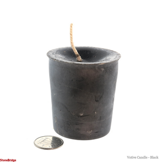 Votive Candle - Black    from The Rock Space