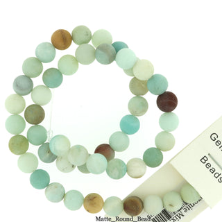 Multi-Colour Amazonite Bead Strand