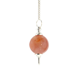 Ball & Point - Carnelian Pendulum