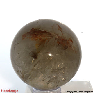 Smoky Quartz Sphere U#9 - 4 1/2"    from The Rock Space