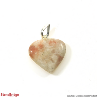 Sunstone Gemmy Heart Pendant    from The Rock Space