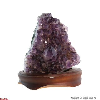 Amethyst On Wood Base #4    from The Rock Space