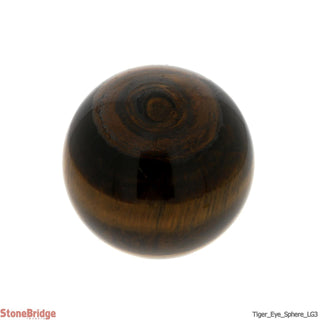 Tiger Eye Sphere - Large #3 - 3 1/4"    from The Rock Space