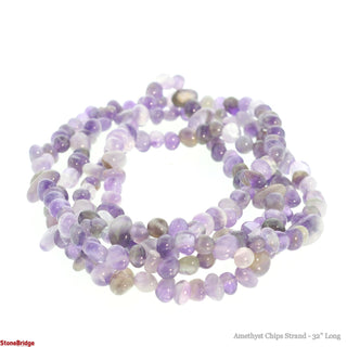 Amethyst Polished Chip Strands - 5mm to 8mm    from The Rock Space