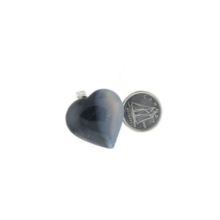 Agate Gemmy Heart Pendant    from The Rock Space