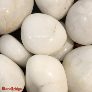 White Agate Tumbled Stones - India    from The Rock Space