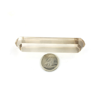 Smoky Quartz A Double Terminated Massage Wand - Extra Small #2 - 2" to 3"    from Stonebridge Imports