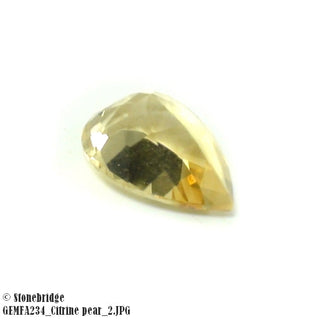 Citrine Gemstone - Pear Cut    from Stonebridge Imports