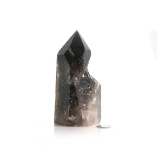 Smoky Quartz Cut Base, Polished Point Tower #6    from The Rock Space