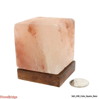 USB Salt Lamp - Cube    from The Rock Space