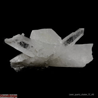 Laser Quartz Cluster U#8 - 4" from The Rock Space
