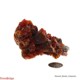 Zincite Mineral U#2 from The Rock Space