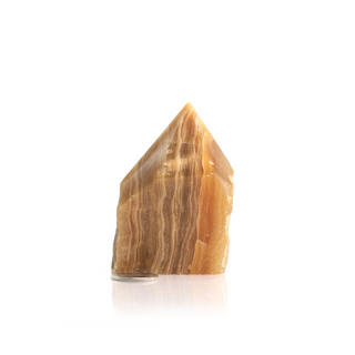 Calcite Golden Cut Base, Polished Point Tower #2    from Stonebridge Imports