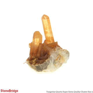 Tangerine Quartz SE Cluster #2    from The Rock Space