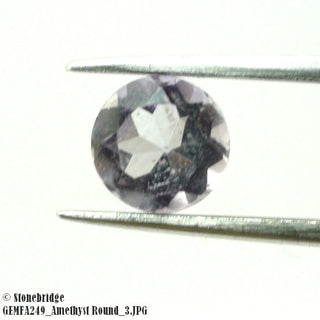 Amethyst Gemstone - Round Cut    from Stonebridge Imports
