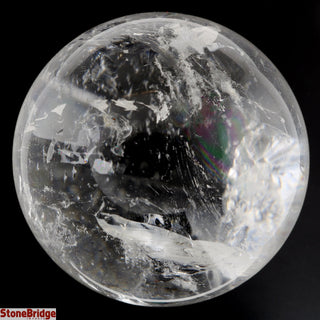 Clear Quartz E Sphere - Medium #2 - 2 3/4"    from The Rock Space