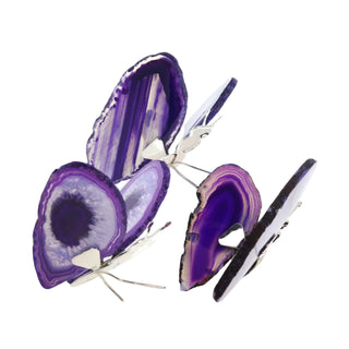 Agate Slice Butterfly