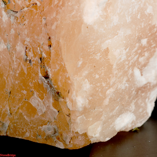 Selenite Orange Lamp - 8" from The Rock Space