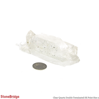 Clear Quartz SE Double Terminated Point #2 - 4 1/2"    from The Rock Space