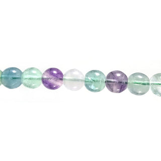 Fluorite - Round Strand 15" - 4mm    from Stonebridge Imports