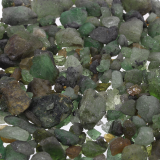 Tsavorite Rough Crystal Chips - Extra Small from The Rock Space