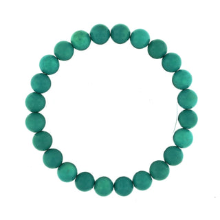 Turquoise Round Bracelet - 8mm    from The Rock Space