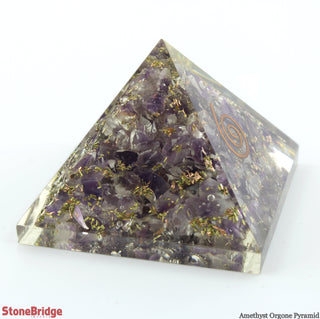 Amethyst Orgone Pyramid - Small    from The Rock Space