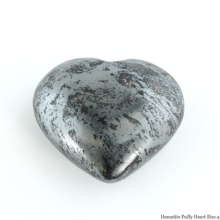 Hematite Heart #4 - 1 3/4" to 2 3/4"    from The Rock Space