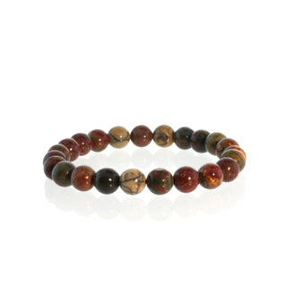 Picasso Jasper Bead Bracelet 8mm   from The Rock Space
