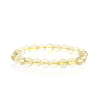 Lemon Quartz Round Bracelet - 8mm    from The Rock Space