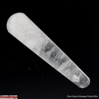 Clear Quartz A Rounded Massage Wand - Small #3 - 3 1/2" to 4 1/2"    from The Rock Space