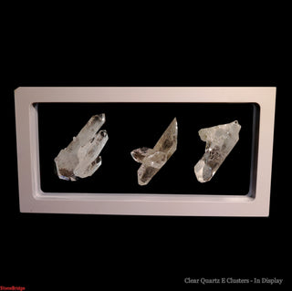 Clear Quartz E Clusters - In Display    from The Rock Space