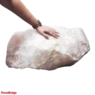 Rose Quartz Boulder U#1 - 293lbs    from The Rock Space