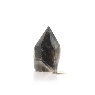 Smoky Quartz Cut Base, Polished Point Tower #1    from The Rock Space