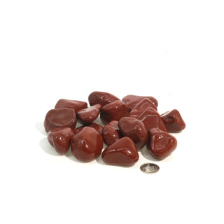 Red Jasper Tumbled Stones - Brazil    from The Rock Space