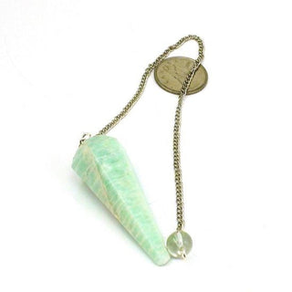 Amazonite Pendulum 6 Facets & Bead    from The Rock Space