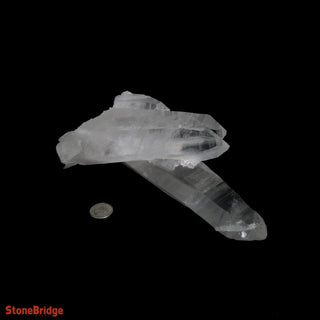 Lemurian Quartz Cluster U#7 - Super Clear - 700g 7" from The Rock Space