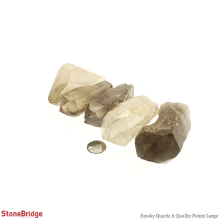 Smoky Quartz Points A Large - 500g    from Stonebridge Imports