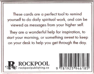 Affirmations Words of Inner Wisdom - DECK    from The Rock Space