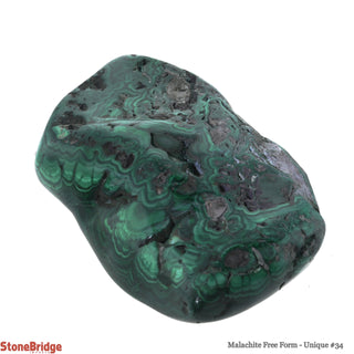 Malachite Free Form U#34 - 4 3/4"    from The Rock Space