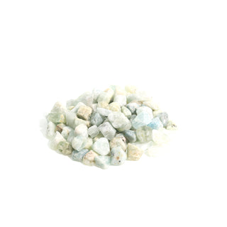 Aquamarine B Tumbled Stones - Semi Polished from The Rock Space