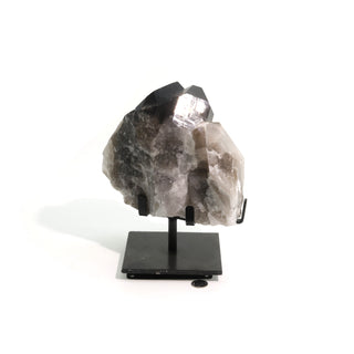 Smoky Quartz Cluster on Iron Stand U#32    from The Rock Space