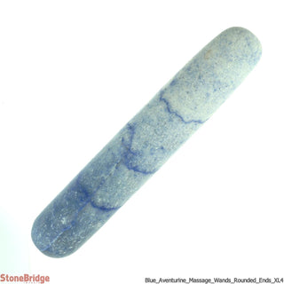 Blue Aventurine Rounded Massage Wand - Extra Large #2 - 3 3/4" to 5 1/4"    from The Rock Space