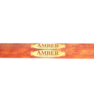 Amber Hem Incense Sticks - 20 Sticks from The Rock Space