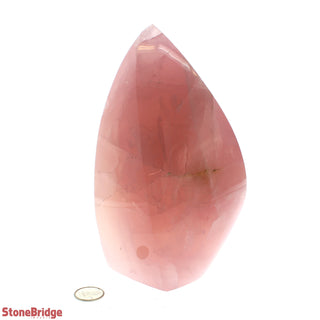 Rose Quartz Flame Sculpture U#2 - 6 1/2"    from The Rock Space